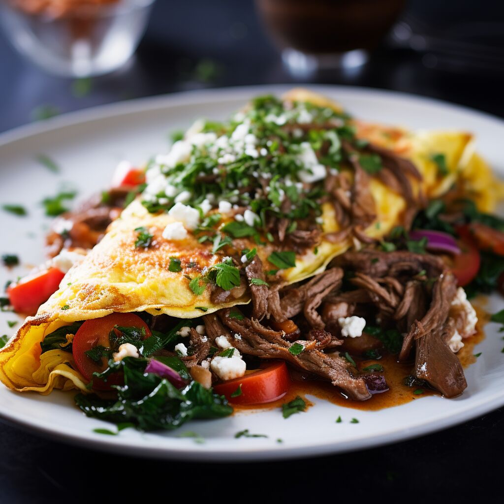 Greek Beef and Vegetable Omelette - Coolinarco.com
