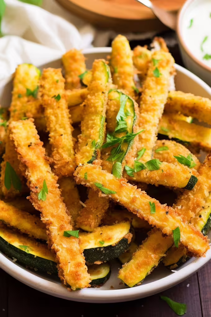 Crispy Baked Zucchini Fries