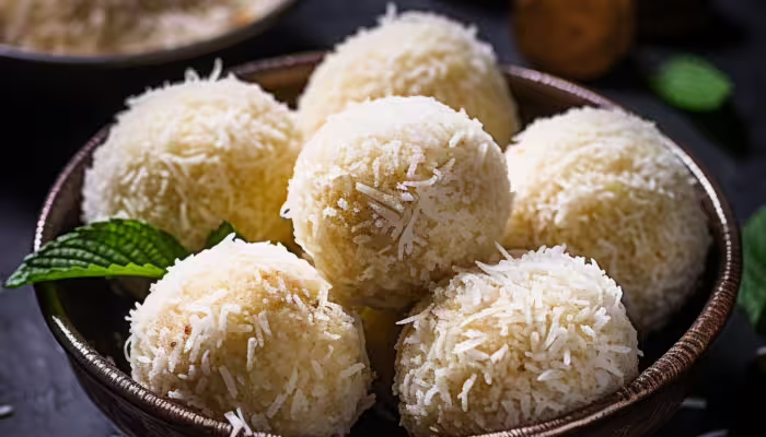 Banana and Coconut Ladoo