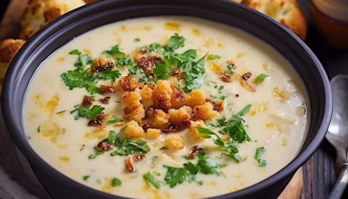 Cauliflower and Cheese Chowder