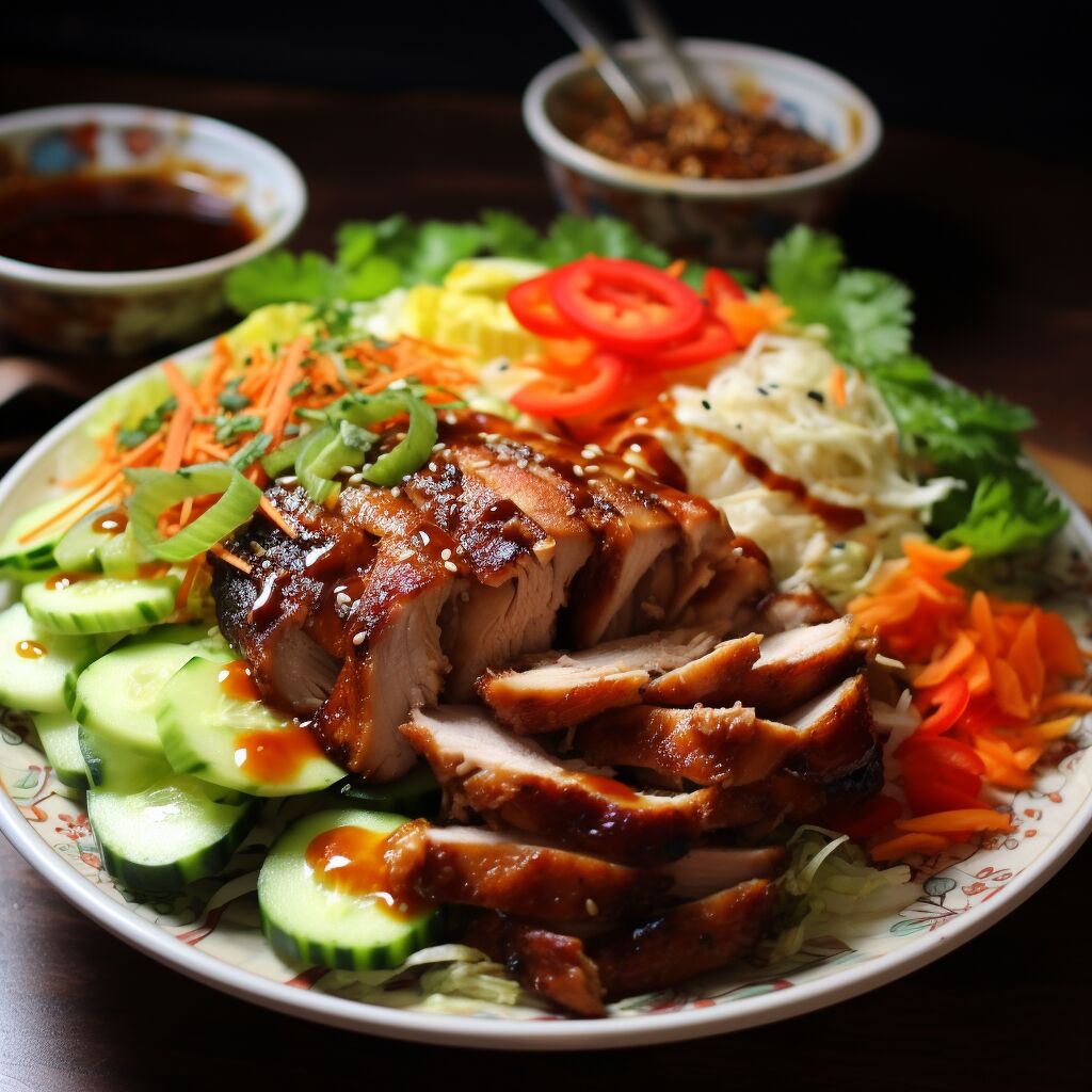 Chinese BBQ Chicken Chop Salad - Coolinarco.com