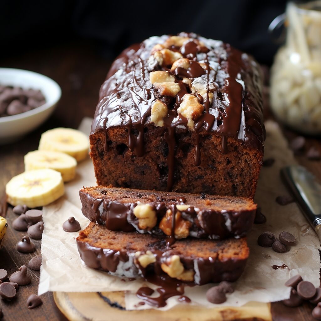 Chocolate Banana Bread - Coolinarco.com