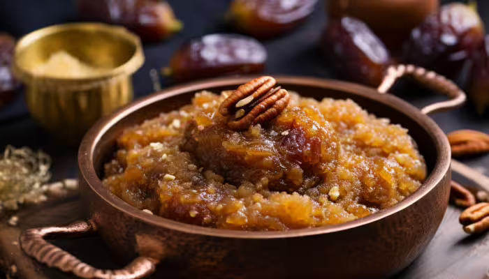 Fig and Date Halwa