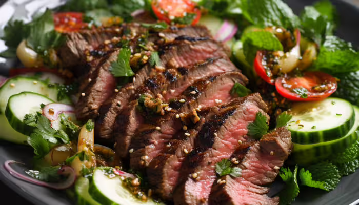 Five-Spice Grilled Beef Salad
