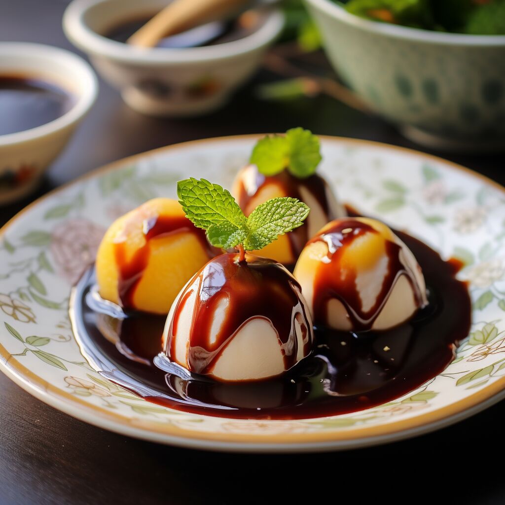 Fruit-Stuffed Baked Tang Yuan - Coolinarco.com