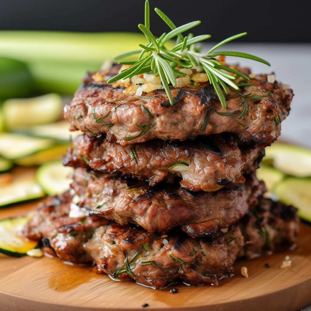 Grilled Beef and Zucchini Fritters - Coolinarco.com