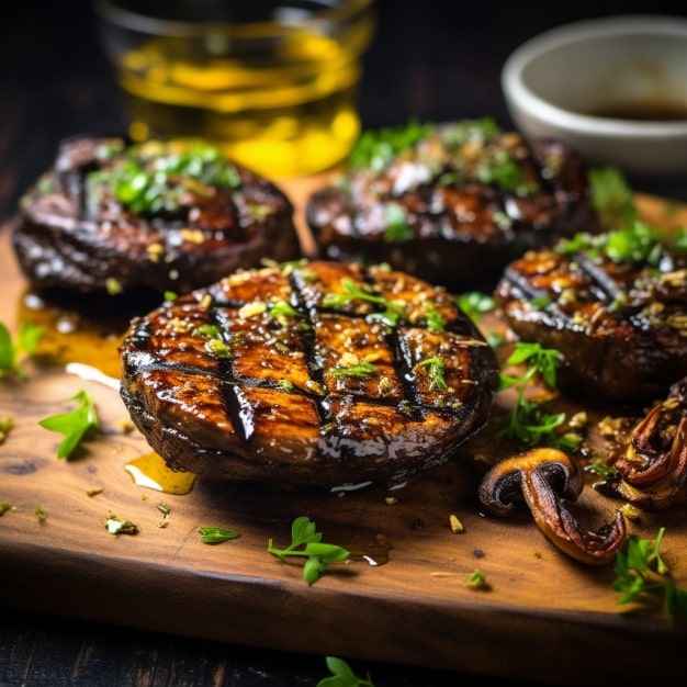Grilled Portobello Mushrooms-image
