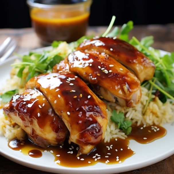 Honey Mustard Glazed Chicken