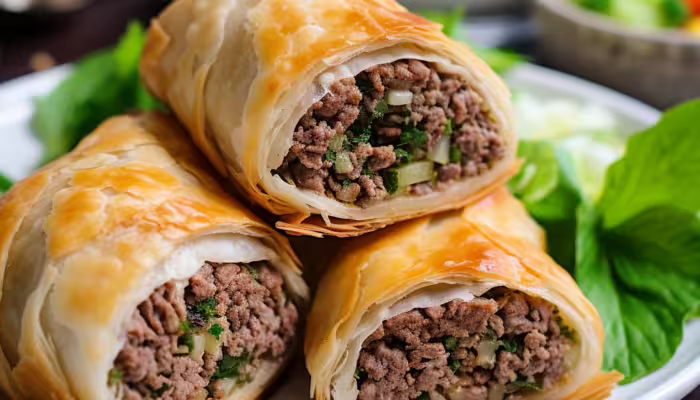 Lebanese Beef Sambousek