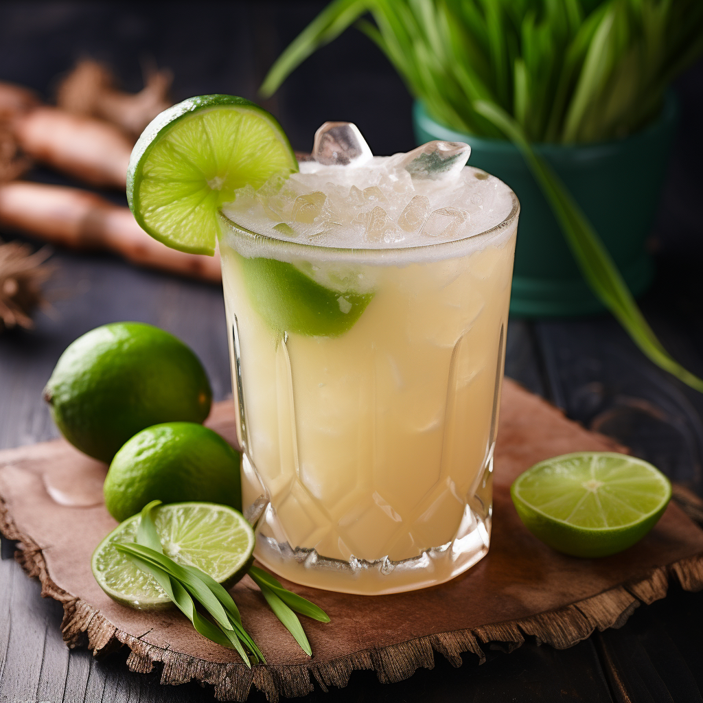 Lychee and Lemongrass Mocktail