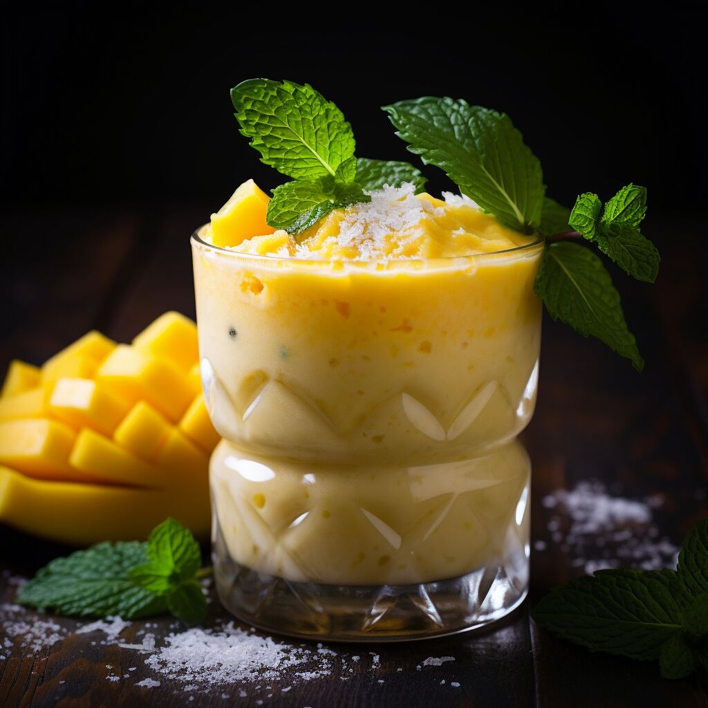 Mango Coconut Smoothie - Coolinarco.com