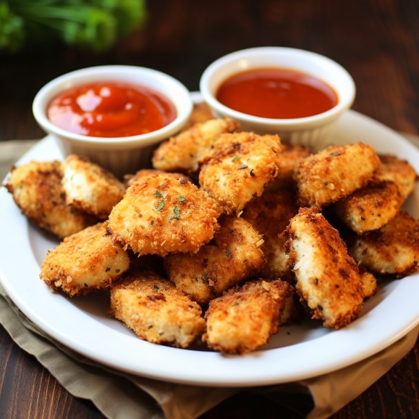 Paleo Baked Chicken Nuggets