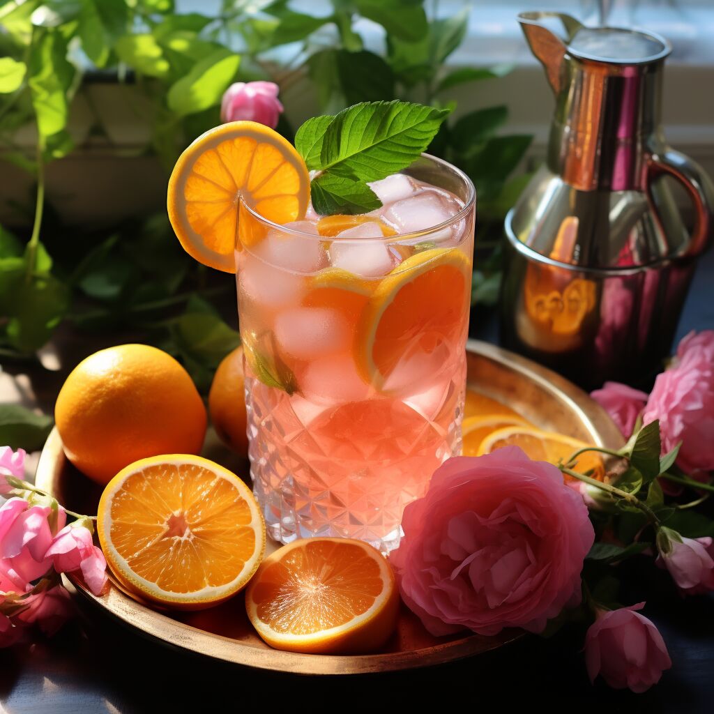 Rose Water and Orange Blossom Lemonade - Coolinarco.com