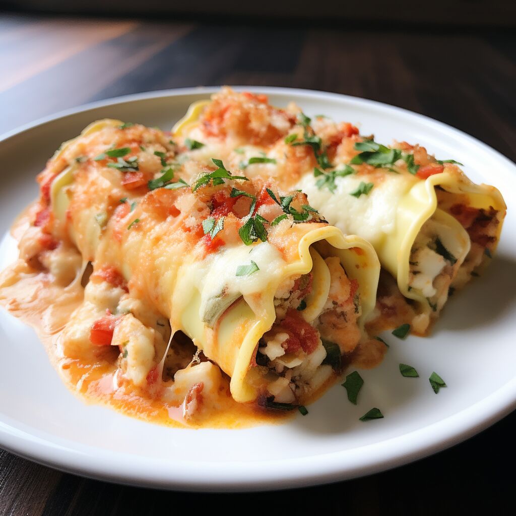 Seafood Stuffed Cannelloni - Coolinarco.com
