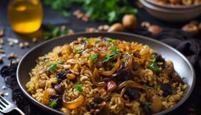 Vegan Mujadara