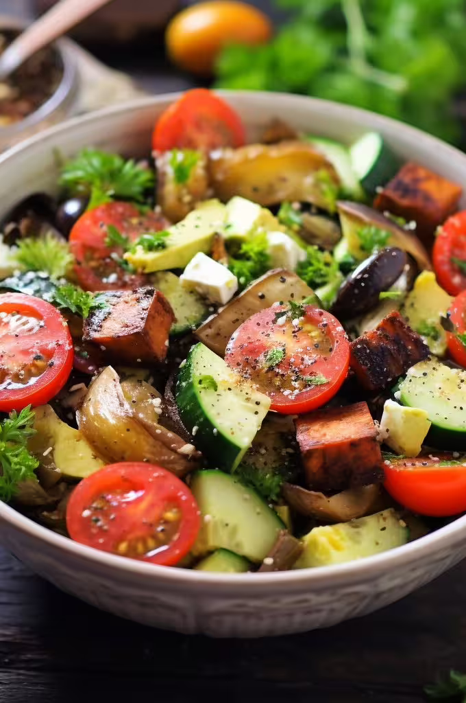Greek Breakfast Salad