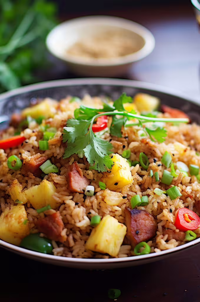 Hawaiian Pork Fried Rice
