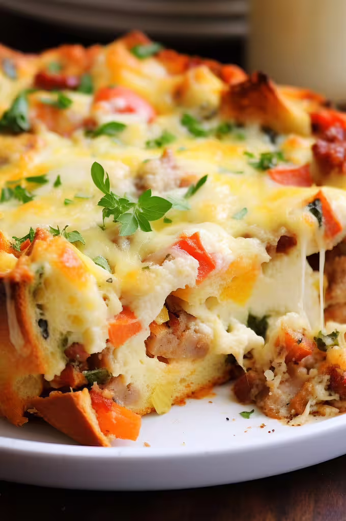 Italian Breakfast Strata