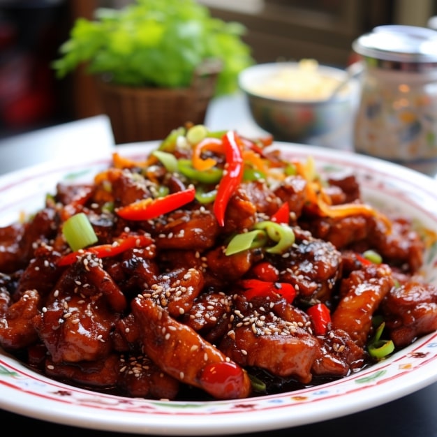 Sweet and Spicy Pork