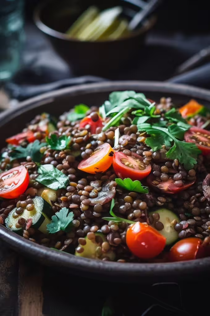 Mixed Lentil Salad