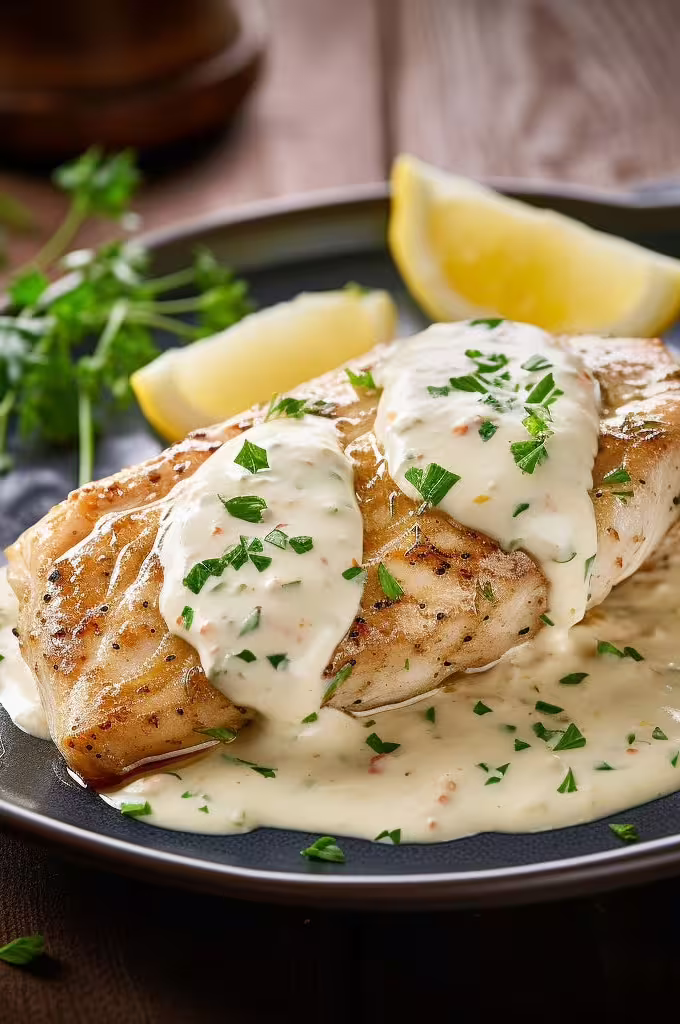 Fish Steaks Dijon