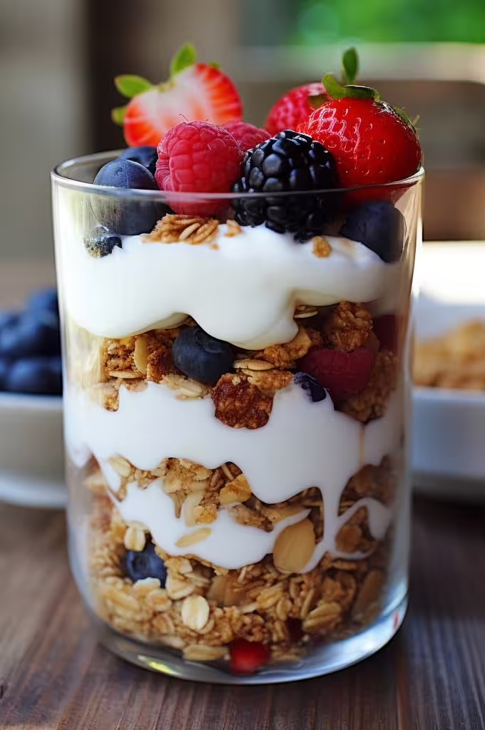 Berry and Yogurt Parfait