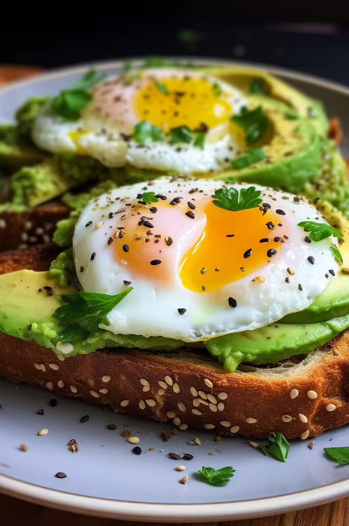 Avocado and Egg Toast