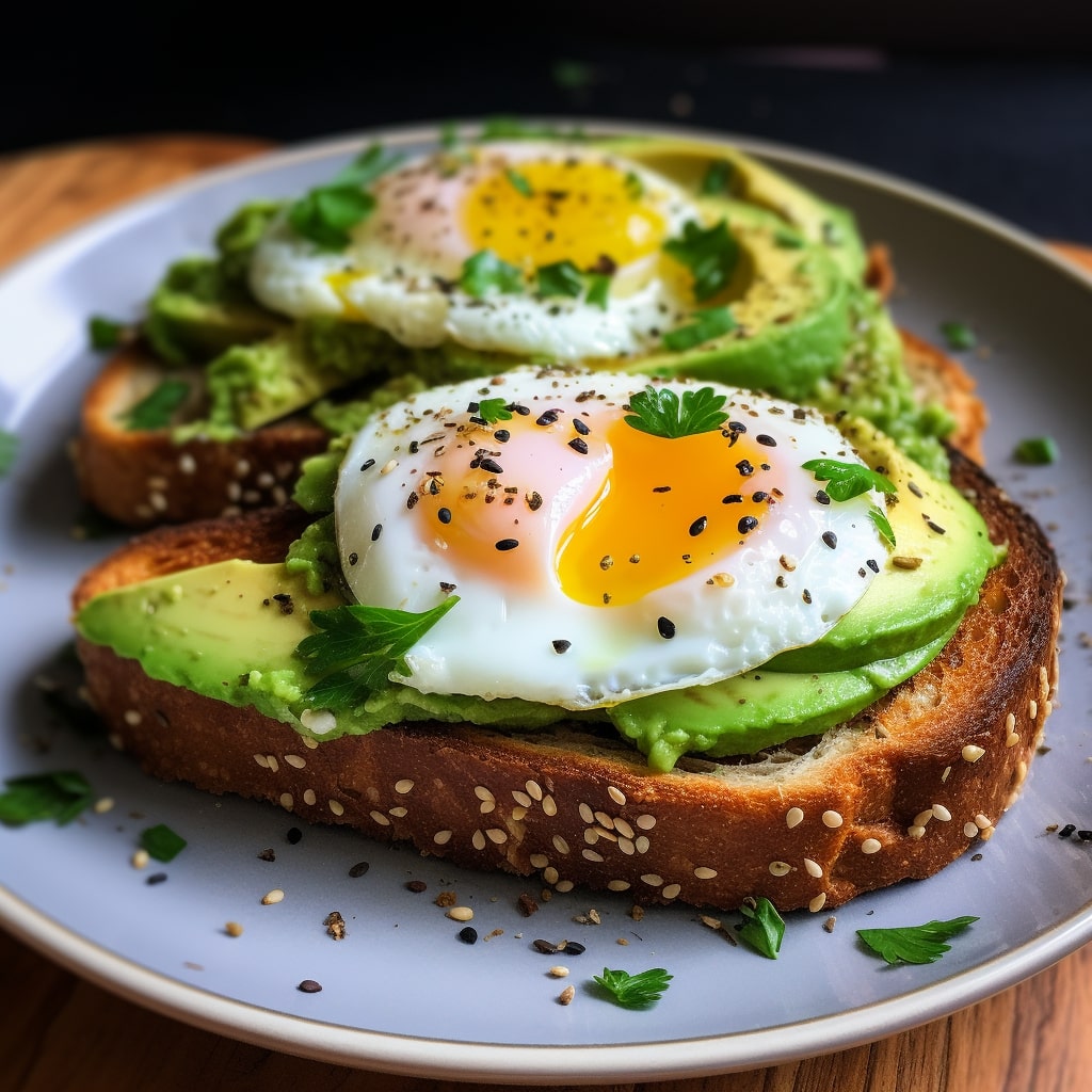 Avocado and Egg Toast - Coolinarco.com