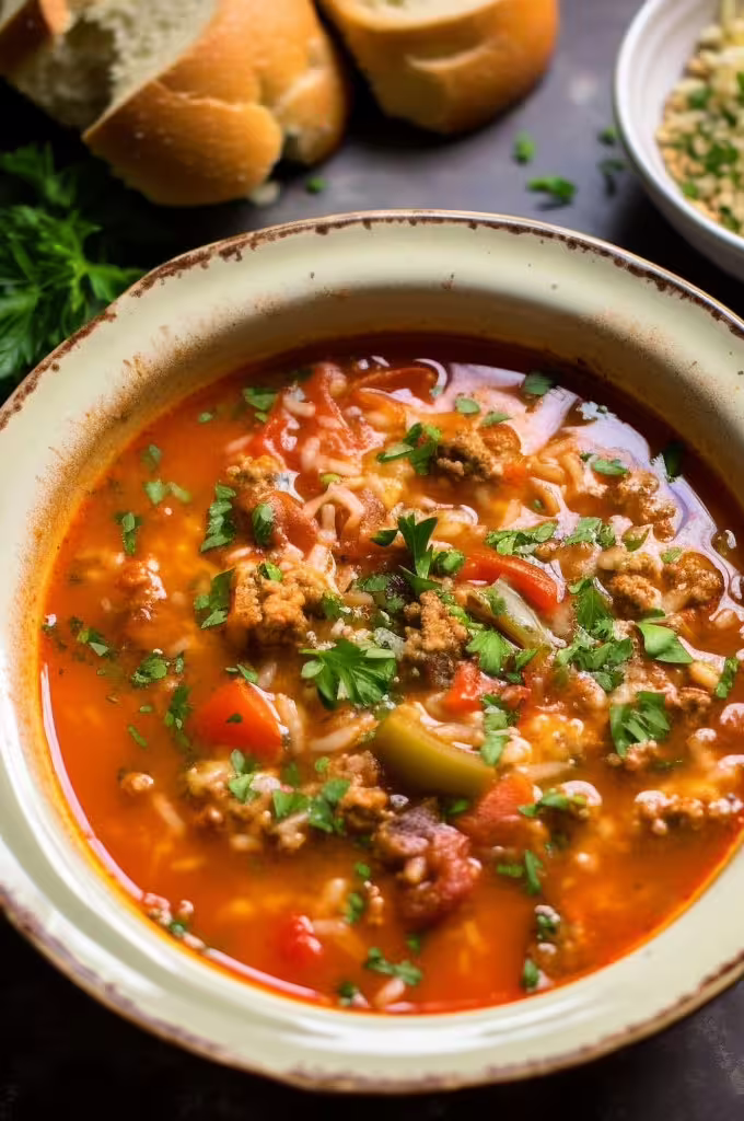 Stuffed Pepper Soup