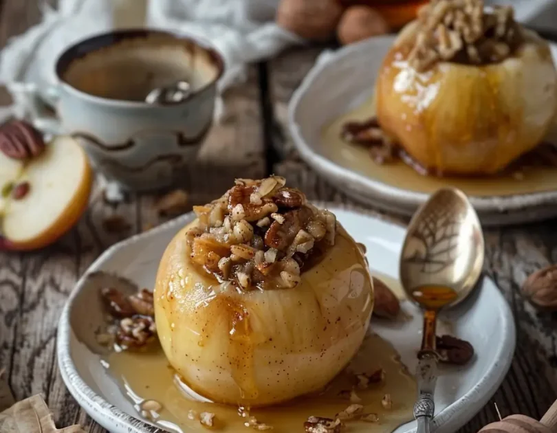 Baked Apples with Nuts and Honey