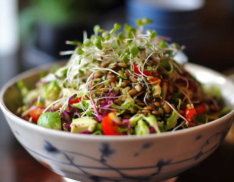 Mixed Sprout Salad