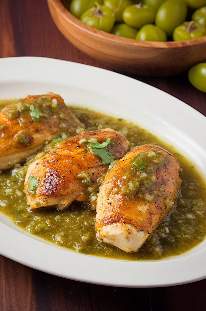 Tomatillo Chicken