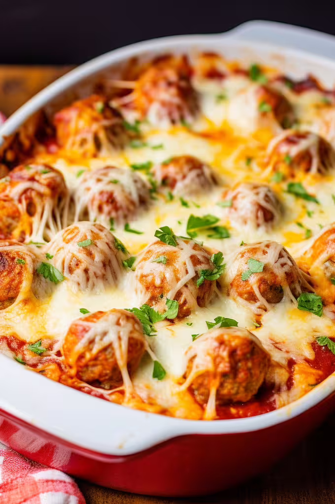 Meatball Sub Casserole