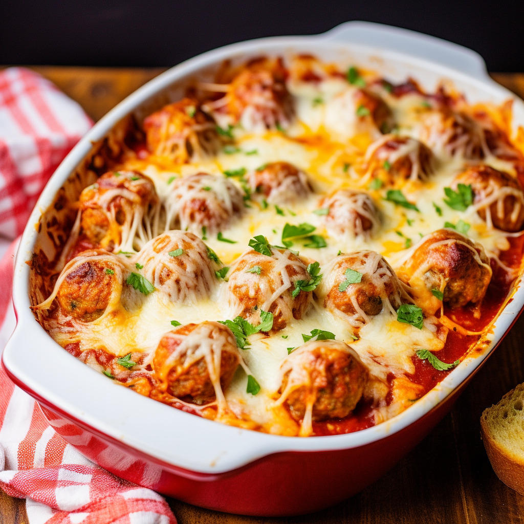 Meatball Sub Casserole