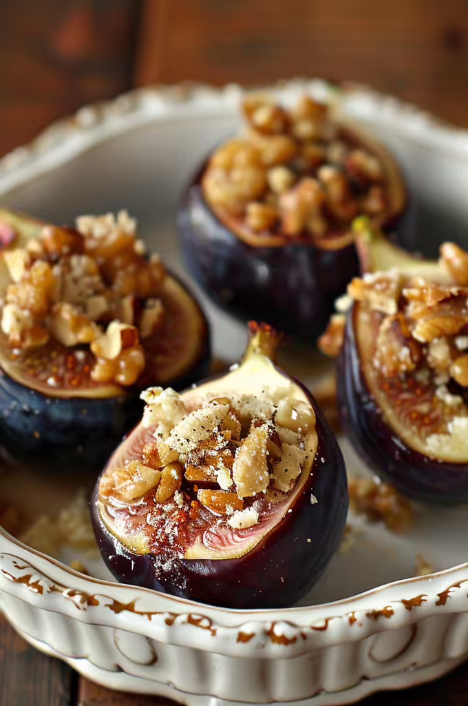 Baked Stuffed Figs