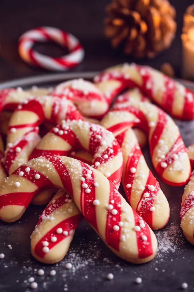 Candy Cane Cookies