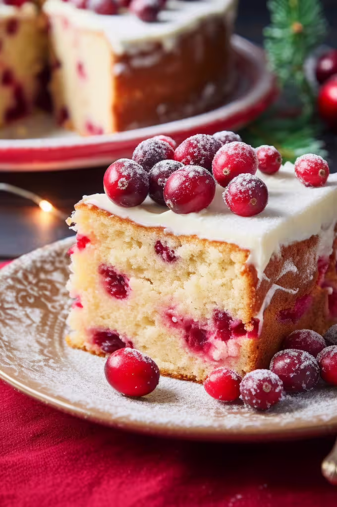 Christmas Cranberry Cake