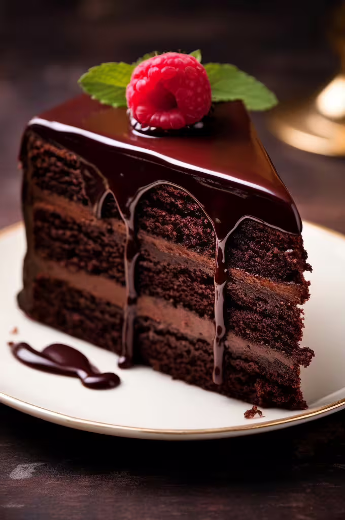 Chocolate Mirror Glaze