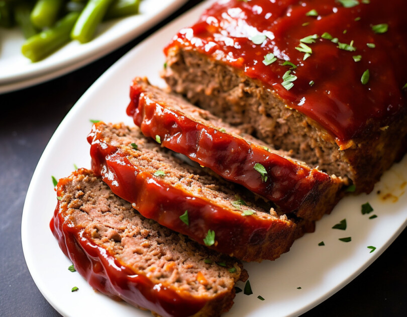 Easy Meatloaf With Glaze