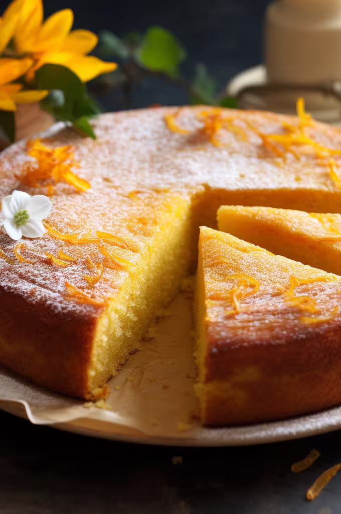 Whole orange cake