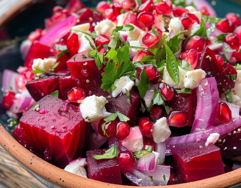 Beetroot Pomegranate Salad