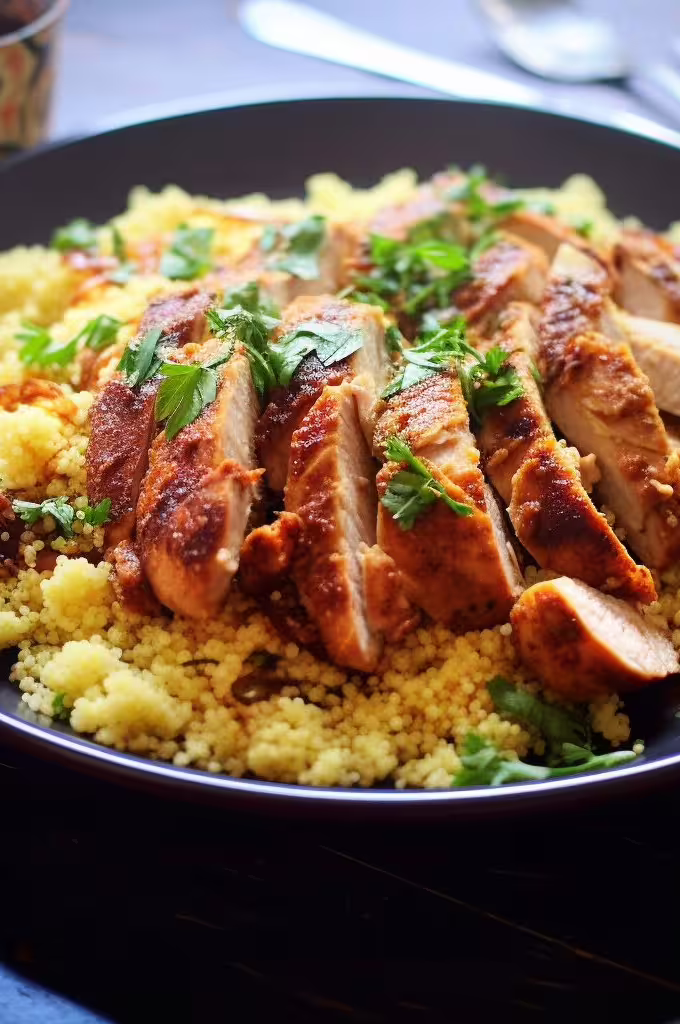 Spicy Chicken Cous Cous