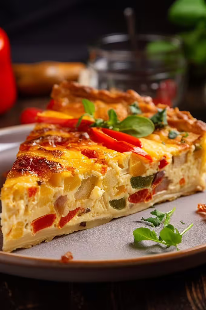 vegetarian quiche
