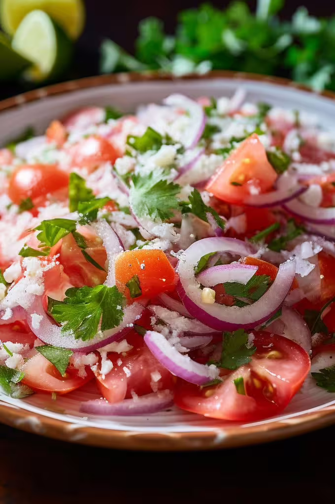 Tomato Coconut Salad