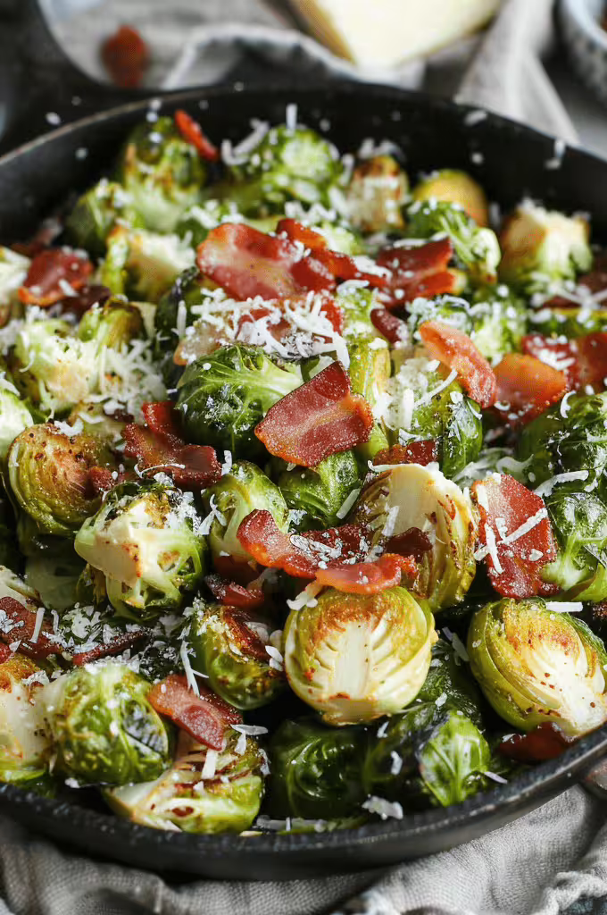 Bacon and Brussels Sprouts Hash