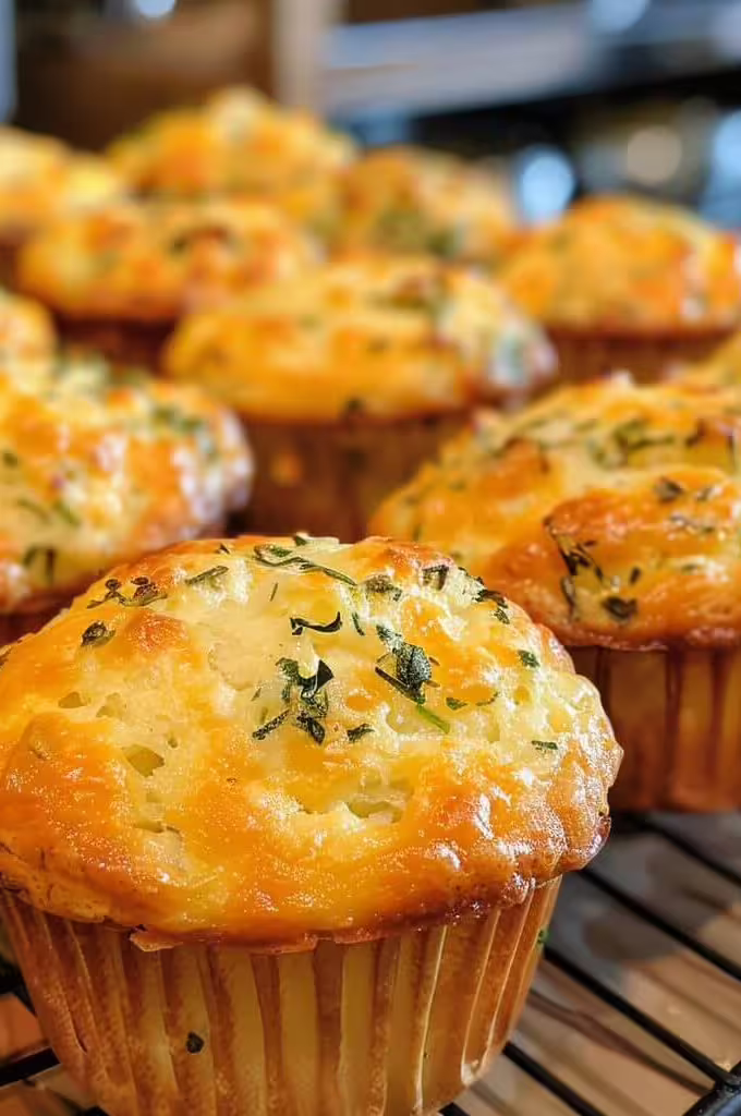 cheese and herb muffins