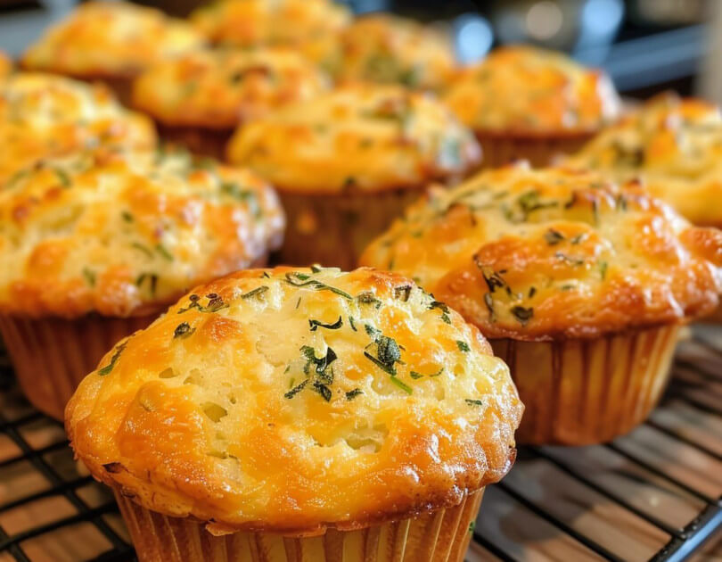 cheese and herb muffins