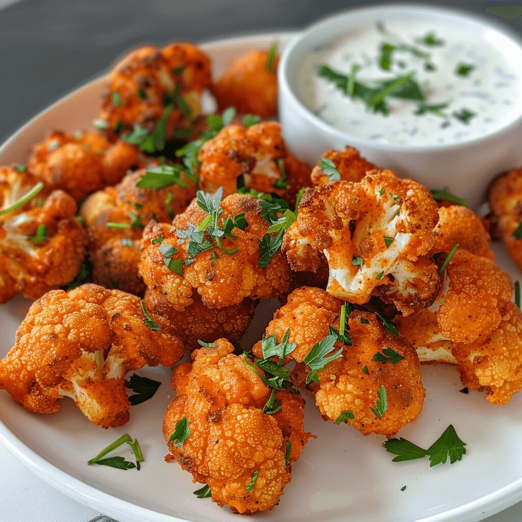 Fried Buffalo Cauliflower Bites - Coolinarco.com