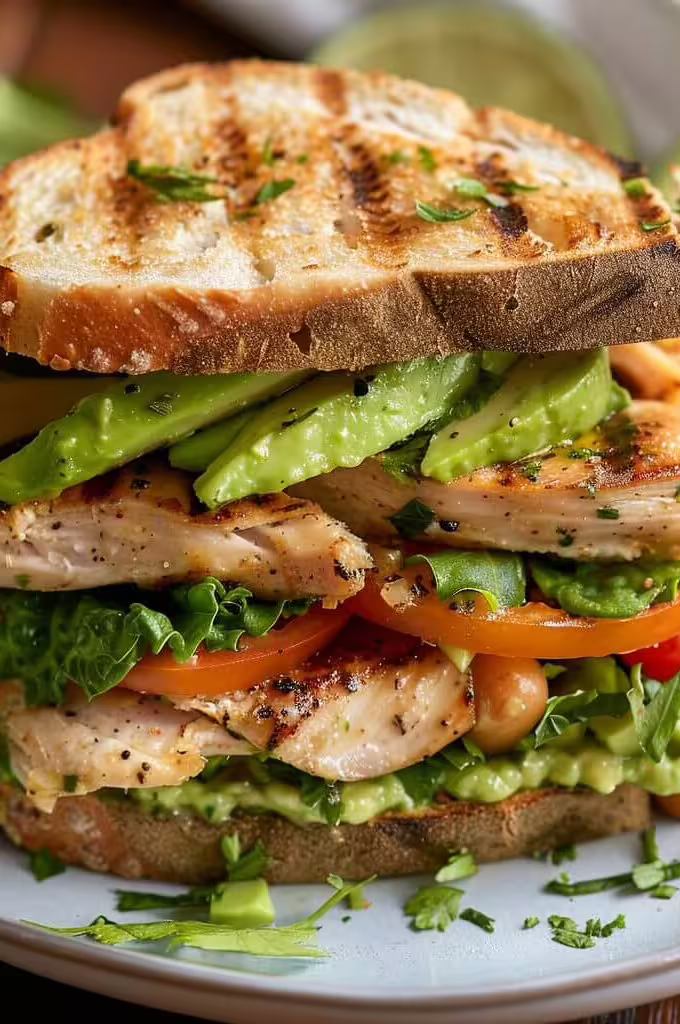 Chicken and Avocado Sandwich