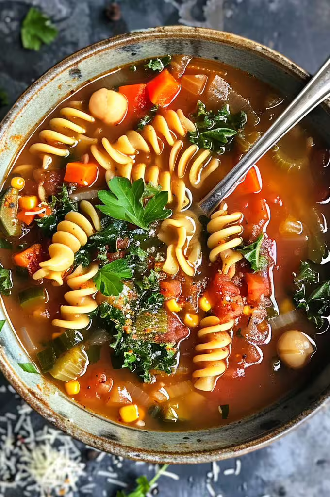Spring Detox Minestrone Soup